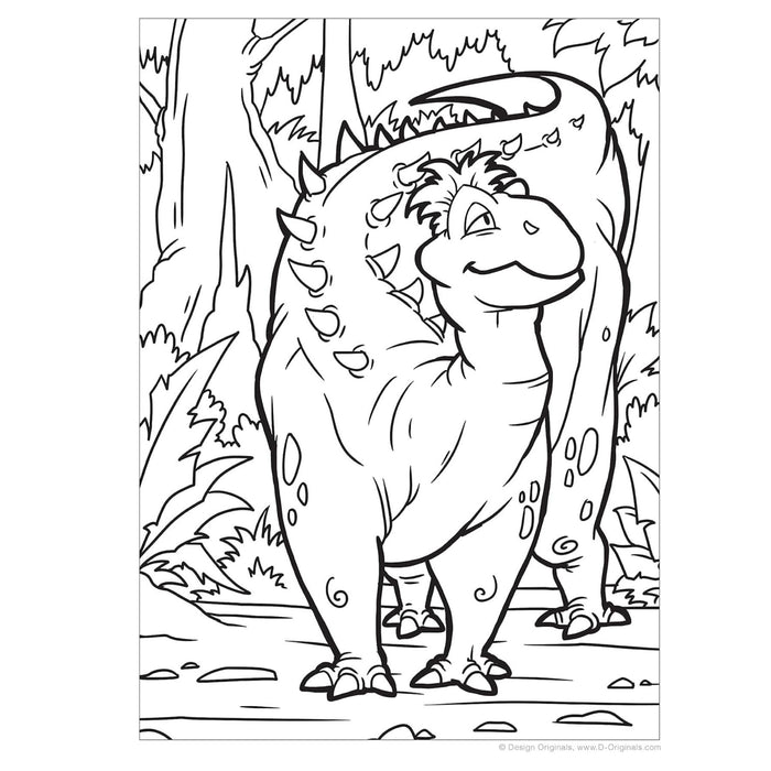 Dinosaurs Colouring Book
