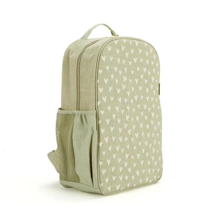 Linen/Cotton Grade School Backpack