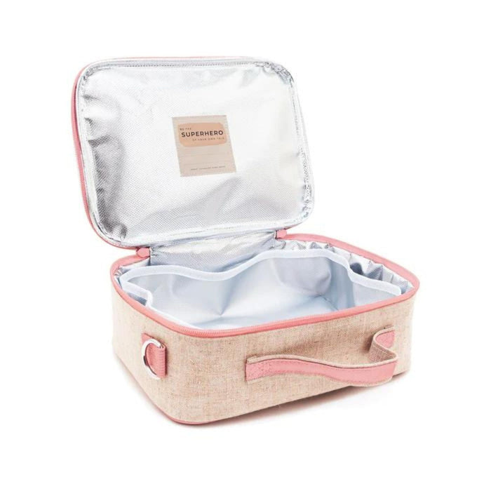 Linen /Cotton Lunch Box
