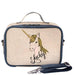 SoYoung Raw Linen Lunch Box - Lucky Unicorn-Simply Green Baby