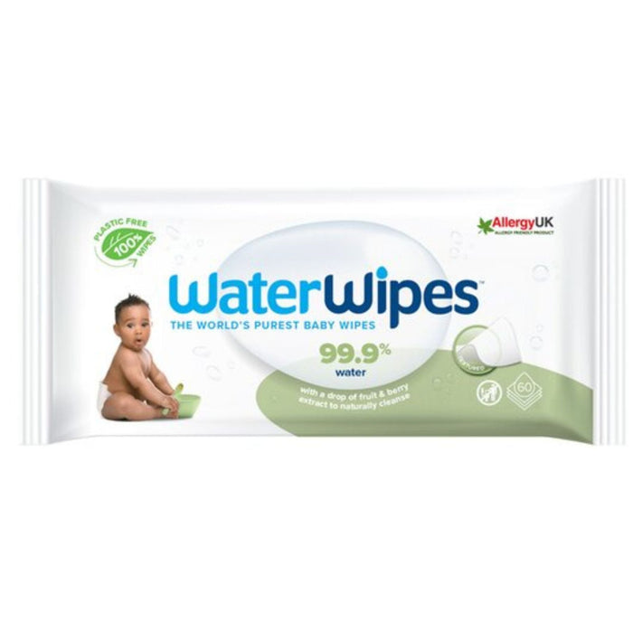 Textured + Biodegradable Clean Baby Wipes 60ct