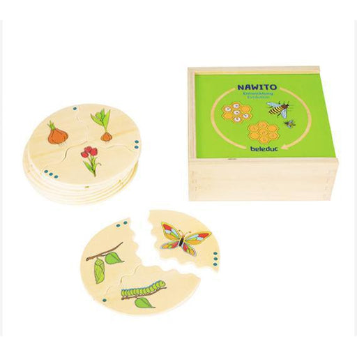 Beleduc Nawito Puzzle - Evolution-Simply Green Baby