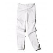 Goat-Milk Organic Girl's Thermal Ribbed Pant White-Simply Green Baby