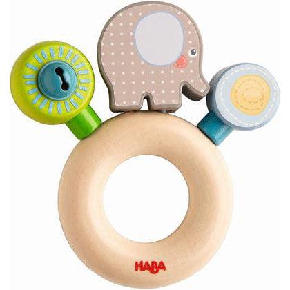 Haba Elephant Egon Clutching Toy-Simply Green Baby