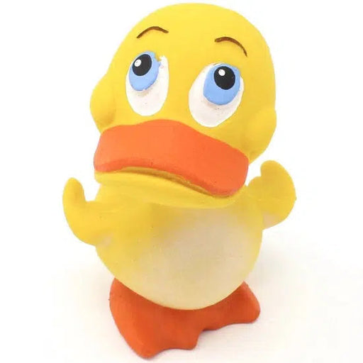 Lanco Natural Rubber Toy - LEVI the Duck with Squeaker-Simply Green Baby