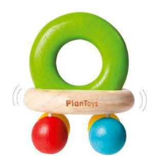 Plan Toys Bell Rattle-Simply Green Baby