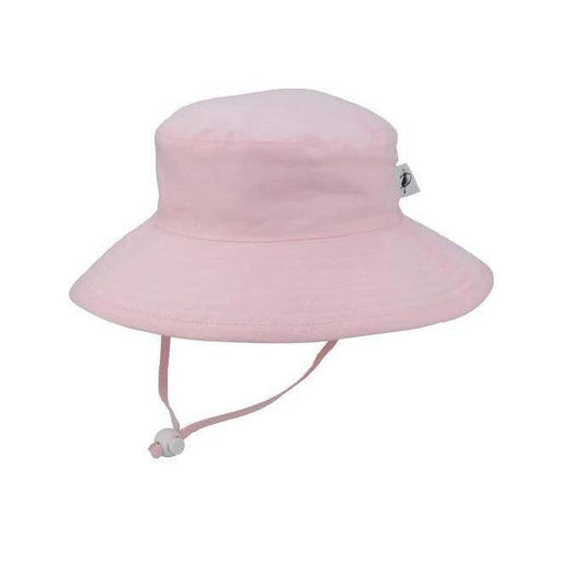 Puffin Gear Wide Brim Sunbaby Hat - Oxford Pink-Simply Green Baby
