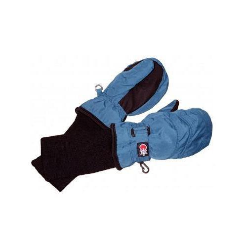 SnowStoppers® Nylon Mittens - Sky Blue-Simply Green Baby