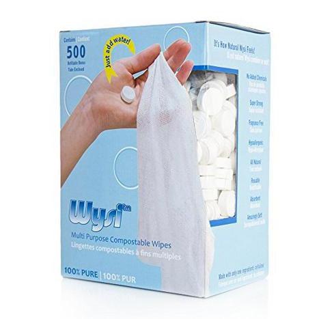 Wysi Multipurpose Wipes - 500 Pack-Simply Green Baby