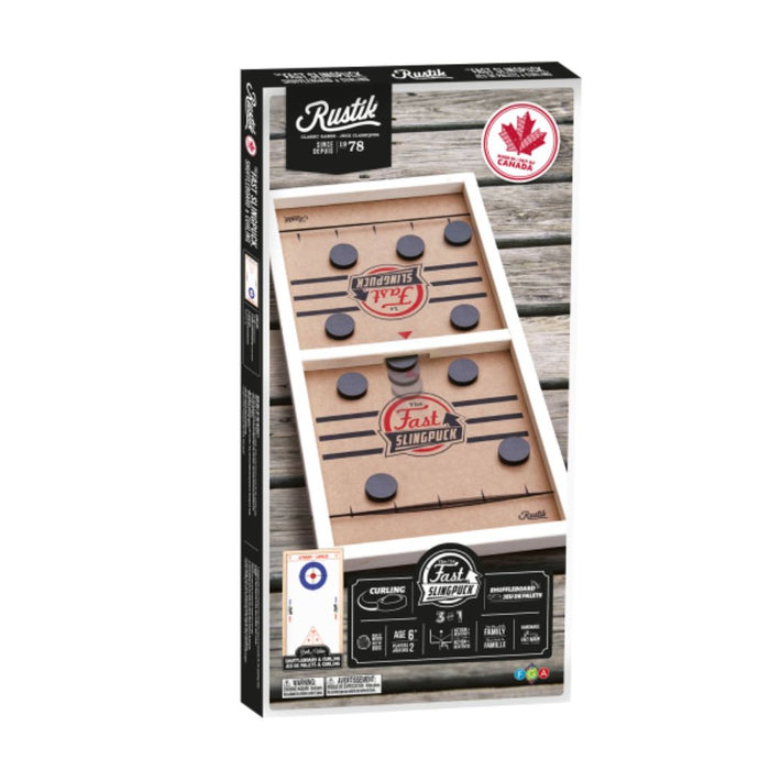 Slingpuck / Curling / Shuffleboard 3-in-1