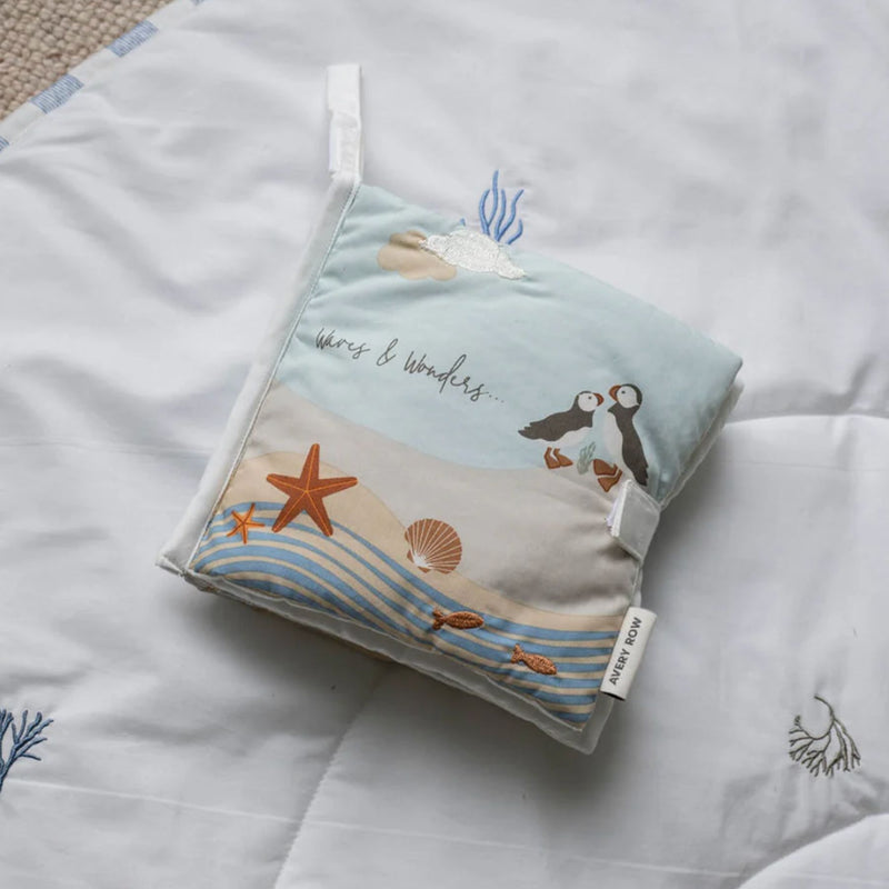 Coastline Organic Fabric Activity Book
