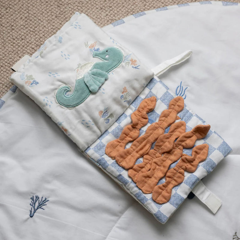 Coastline Organic Fabric Activity Book