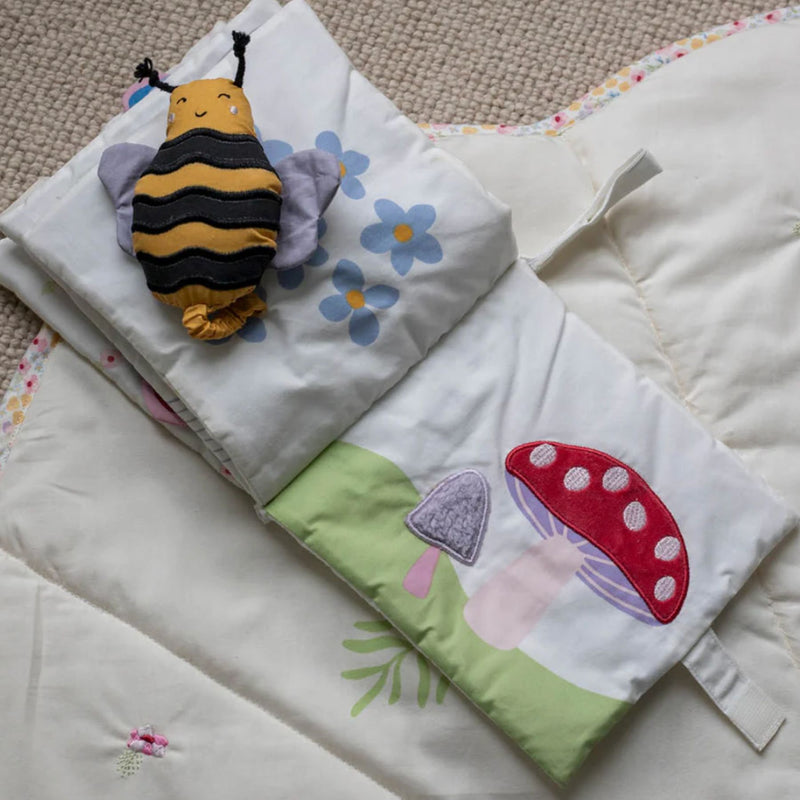 Wildflower Garden Organic Fabric Activity Book