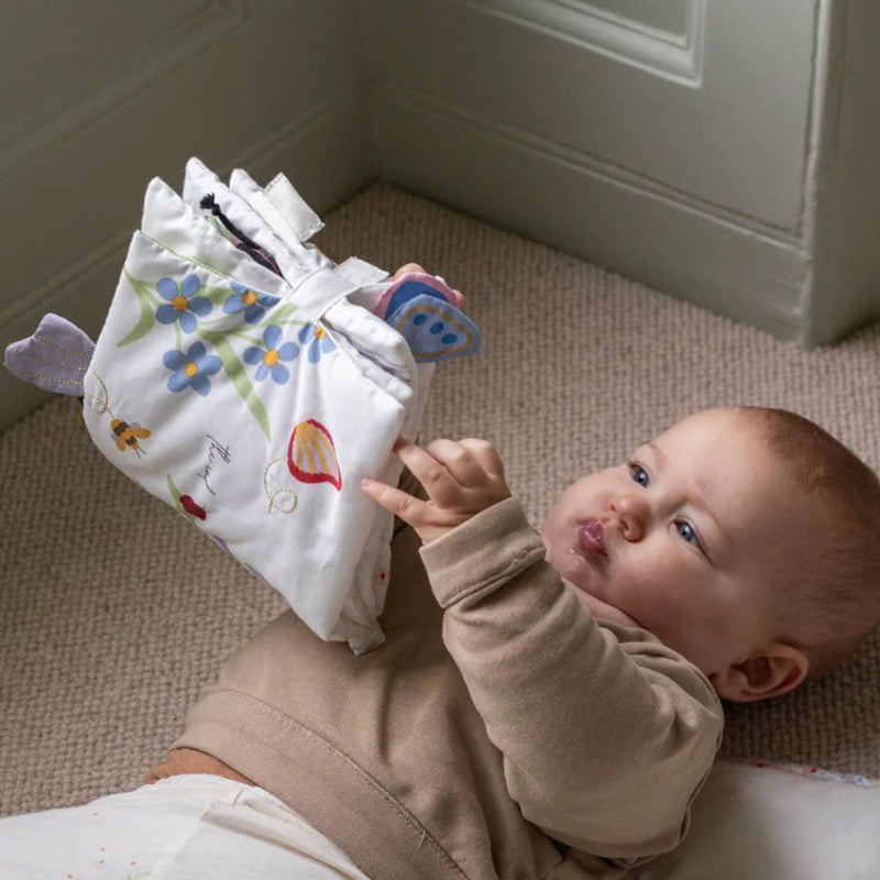 Wildflower Garden Organic Fabric Activity Book