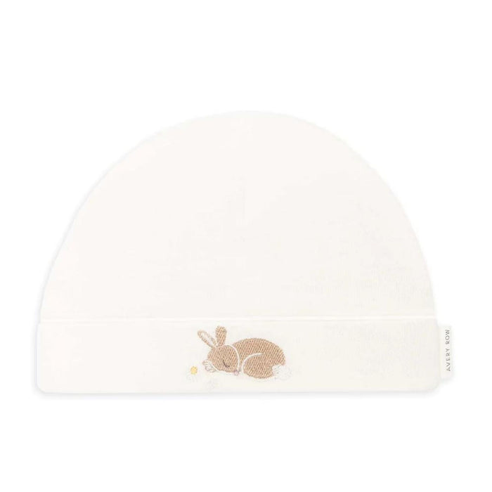 Embroidered Jersey Hat, Bunny