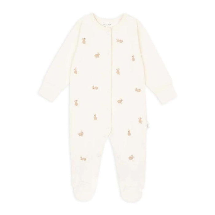 Embroidered Jersey Sleepsuit, Bunnies