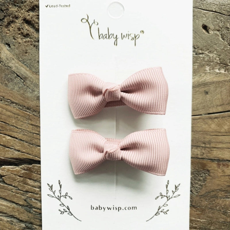 Diya Todder Ribbon Hairbows 2 Pack Alligator Clips