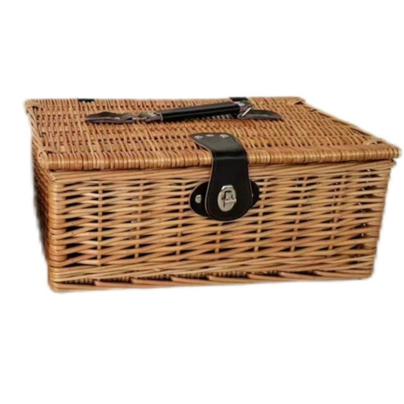 Willow Suitcase with Leather Straps