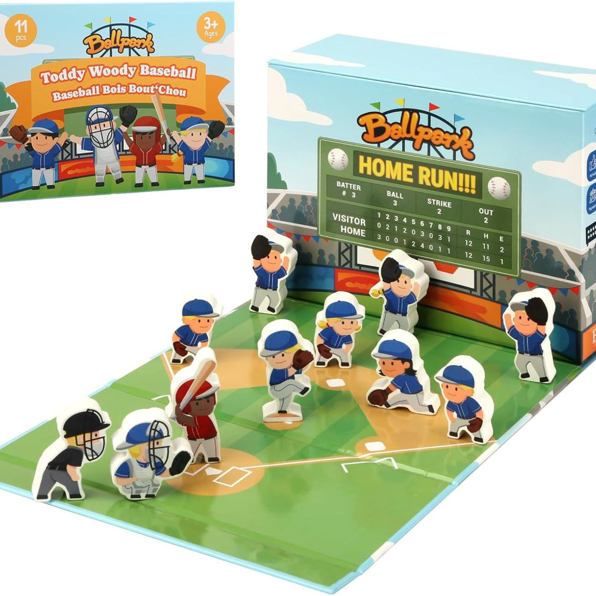 Baseball Playset — Simply Green Baby