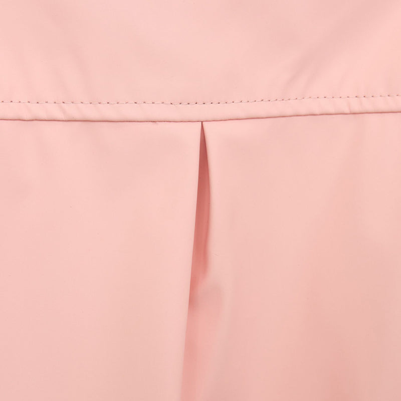 Yoke Pleats Baby Raincoat with Cotton Lining