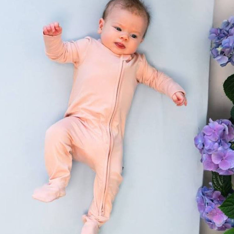 Bamboo Footed Zipper Sleeper