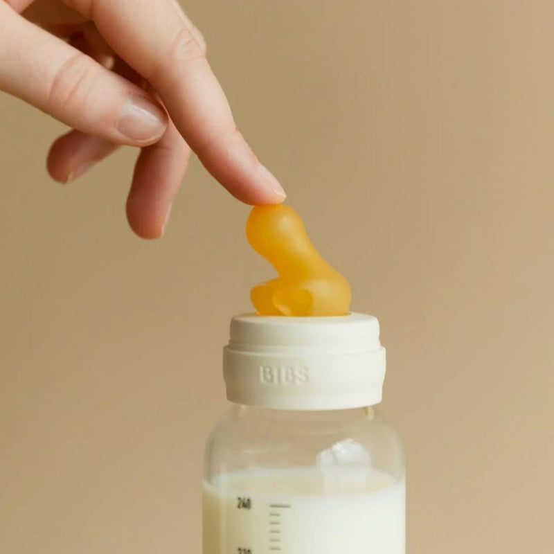 Baby Glass Bottle Complete Set, 120ml