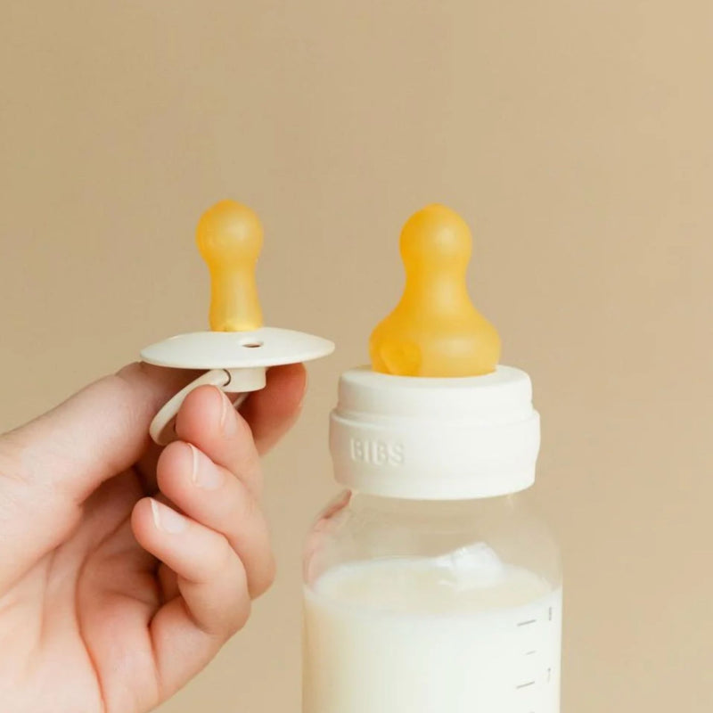 Baby Glass Bottle Complete Set, 120ml