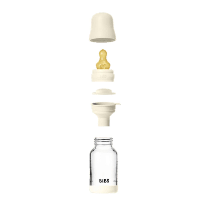 Baby Glass Bottle Complete Set, 120ml