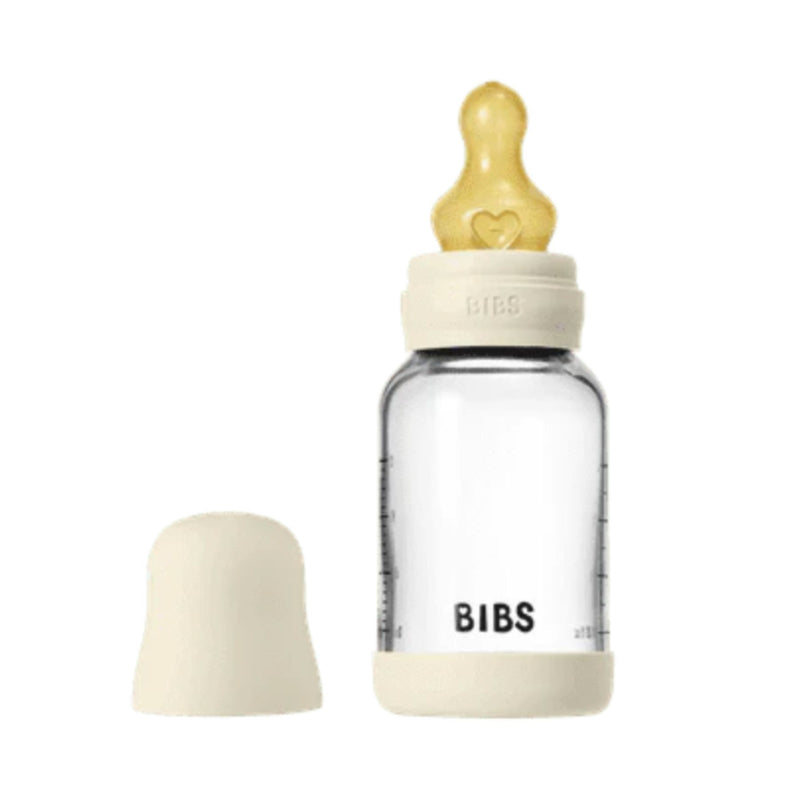 Baby Glass Bottle Complete Set, 120ml