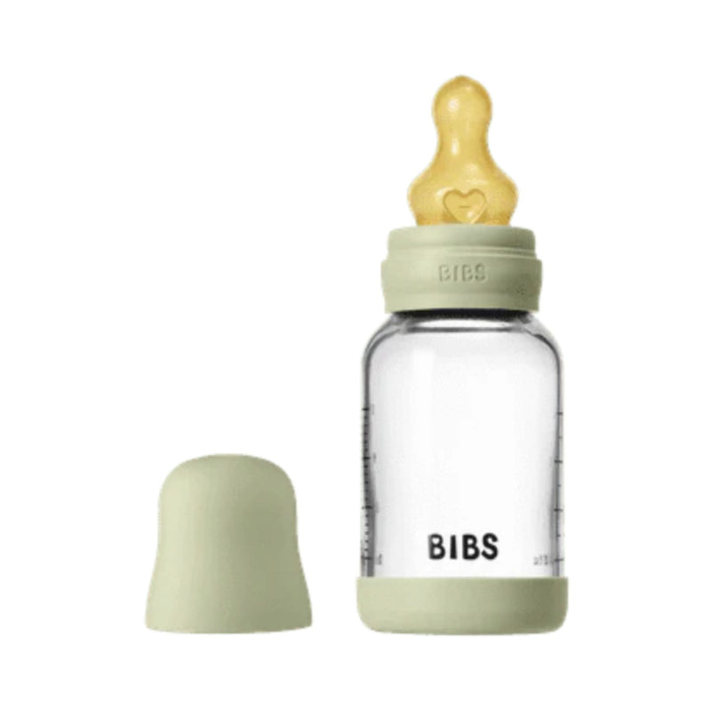 Baby Glass Bottle Complete Set, 120ml