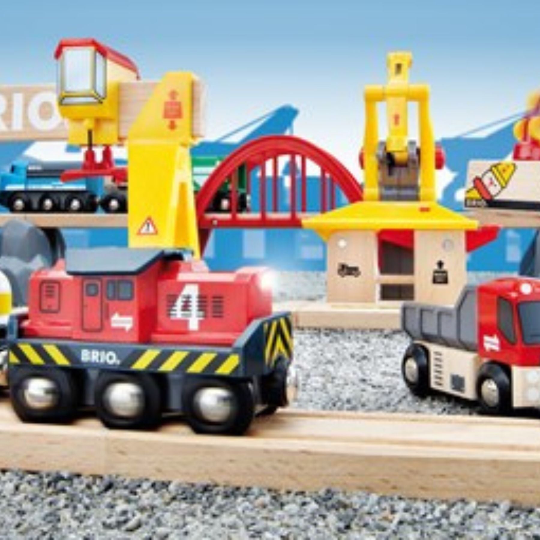 Brio Cargo Railway Deluxe Set — Simply Green Baby