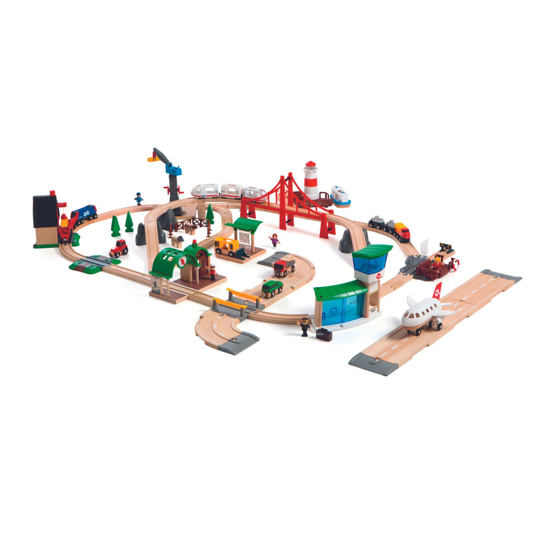 Brio Railway World Deluxe Set — Simply Green Baby