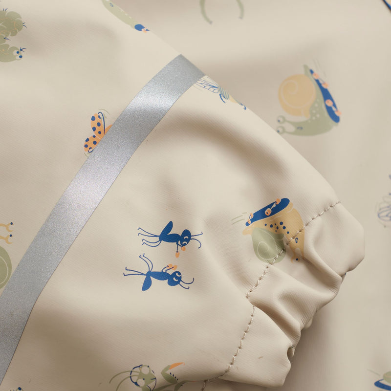 Garden Bugs Rainwear with Suspenders/Fleece (Copy)