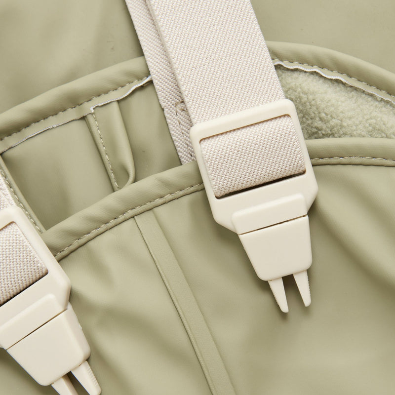 Garden Bugs Rainwear with Suspenders/Fleece (Copy)