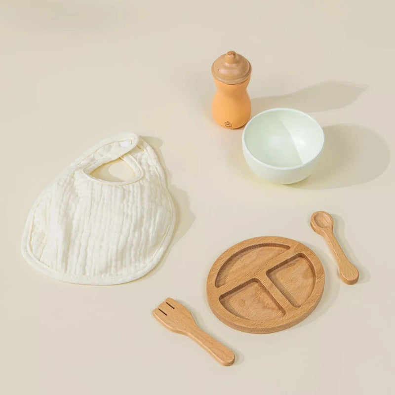 Doll Accessories Wooden Playset