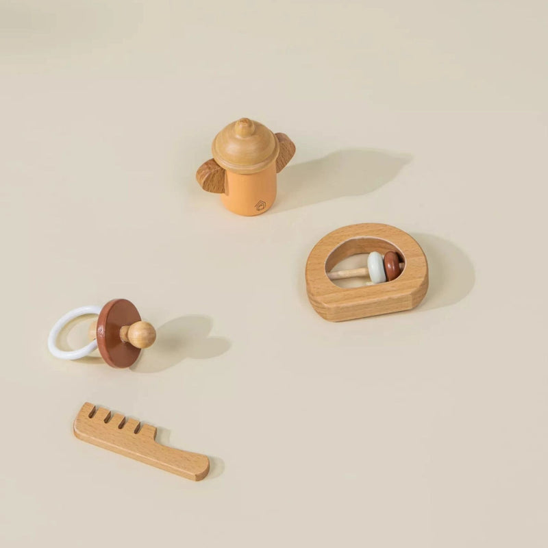 Doll Accessories Wooden Playset