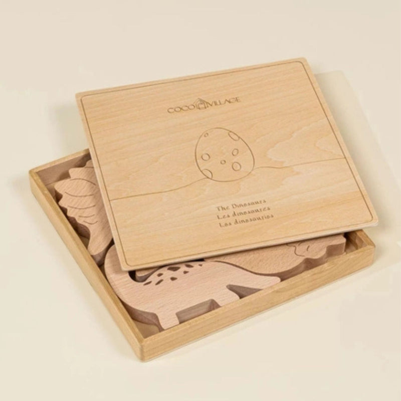 Wooden Balance Puzzle - Dino