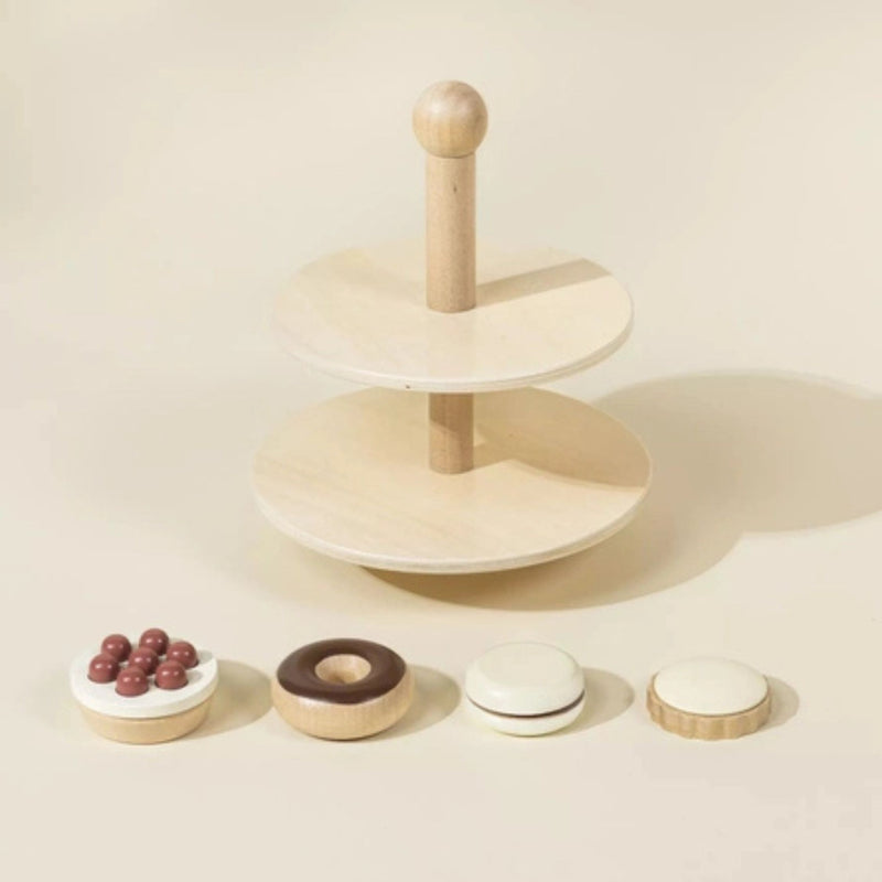 Wooden Desserts Tower