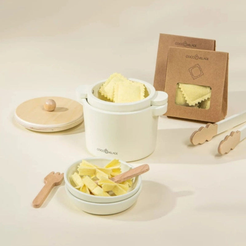 Wooden Pasta Playset