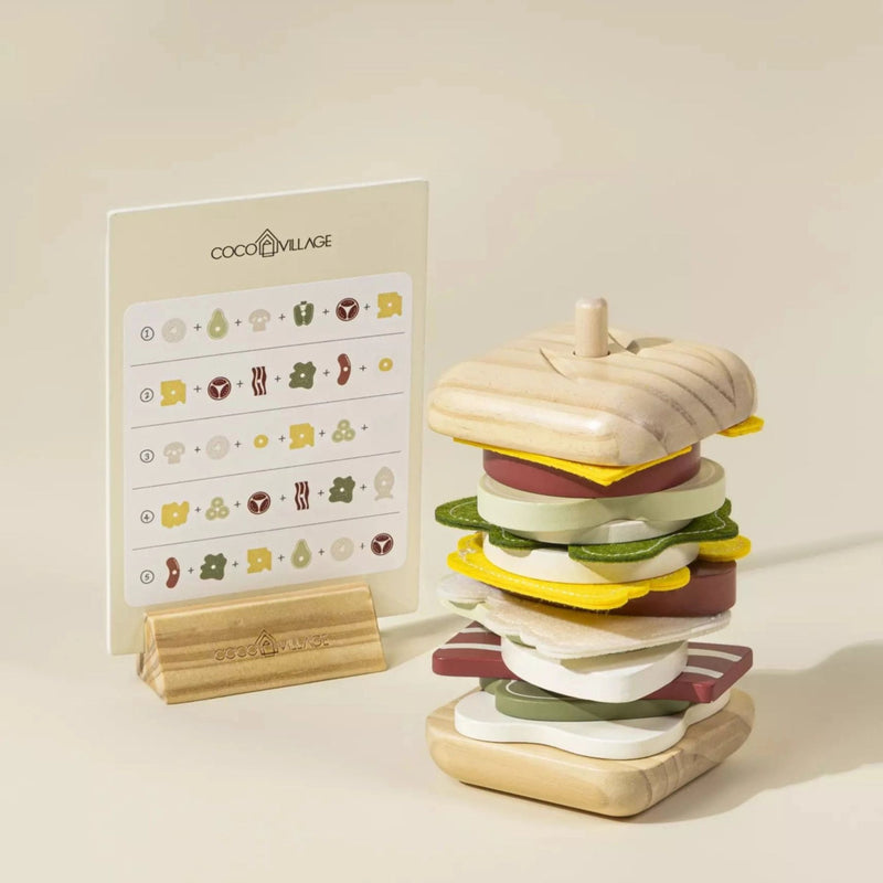 Wooden Stackable Sandwich
