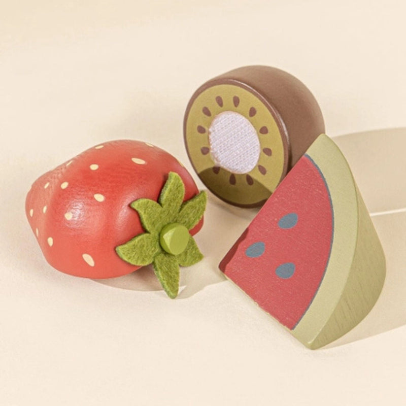 Wooden Fruits Playset