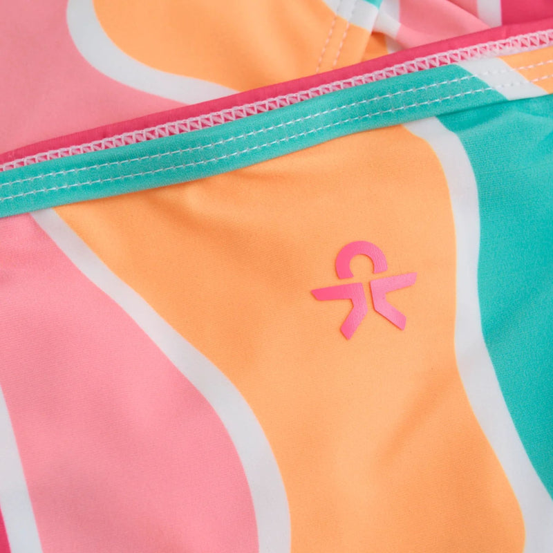 Long Sleeve One Piece Swimsuit - Summer Song