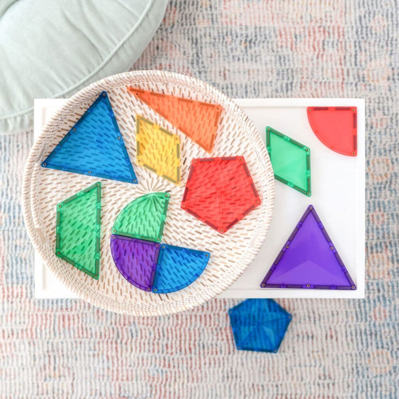 Magnetic Tiles Rainbow - Shape Expansion Pack 36 pcs