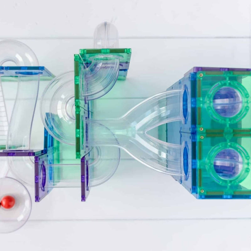 Magnetic Tiles Rainbow - Ball Run Pack 92 pcs