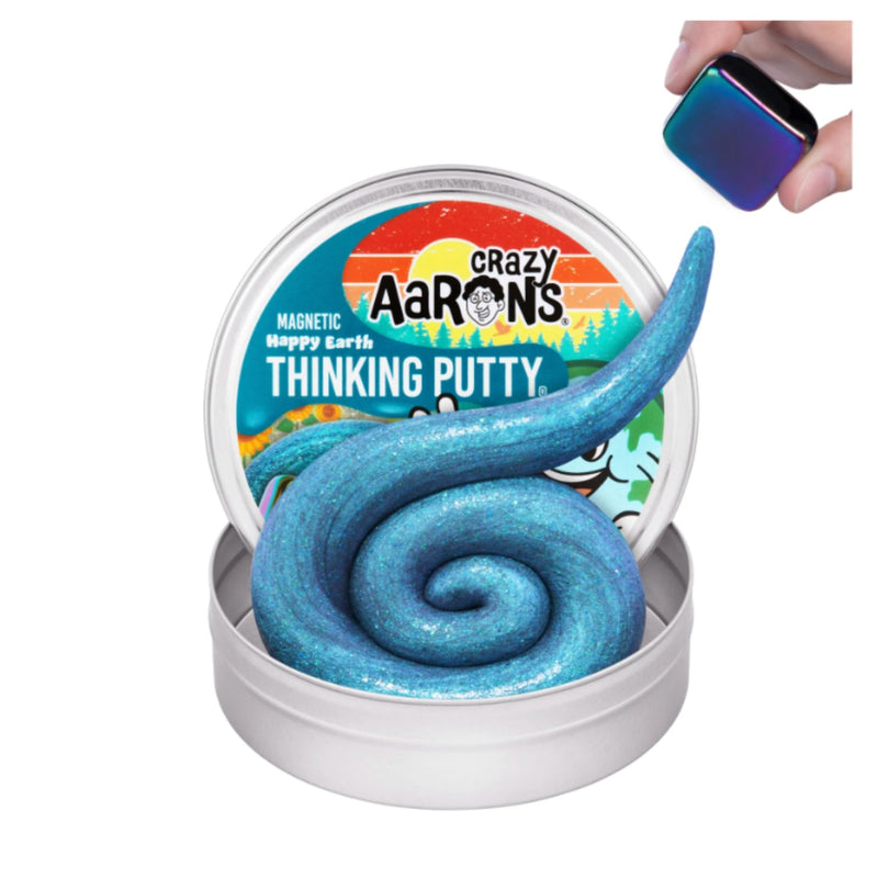 Happy Earth Magnetic Thinking Putty