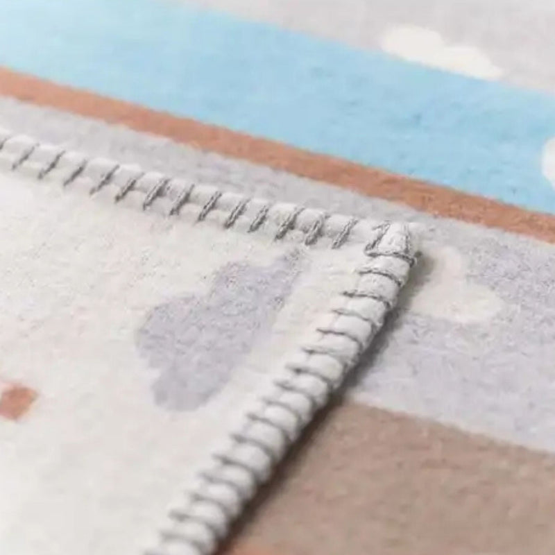 Lena Organic Baby Flannel Blanket - Hotair Balloons