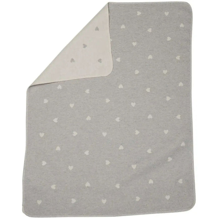 Juwel Flannel Blanket - Hearts Allover