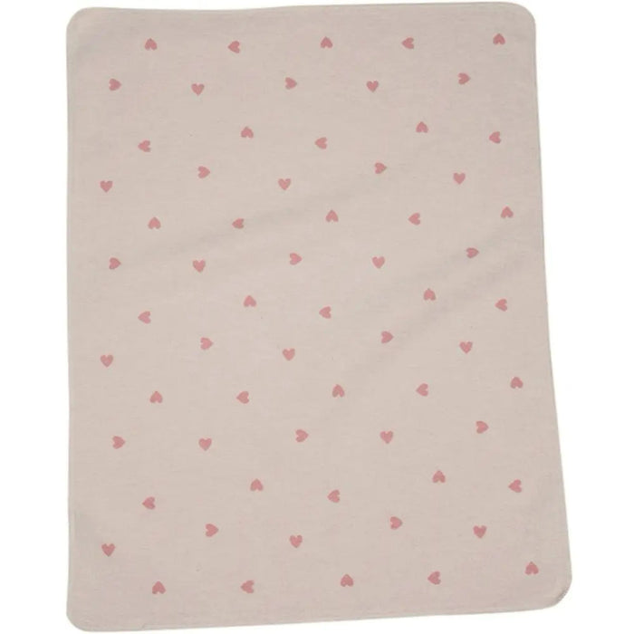 Juwel Flannel Blanket - Hearts Allover