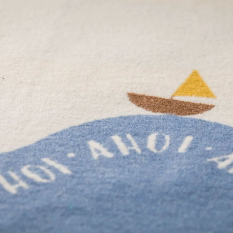 Juwel Baby Flannel Blanket - Whale