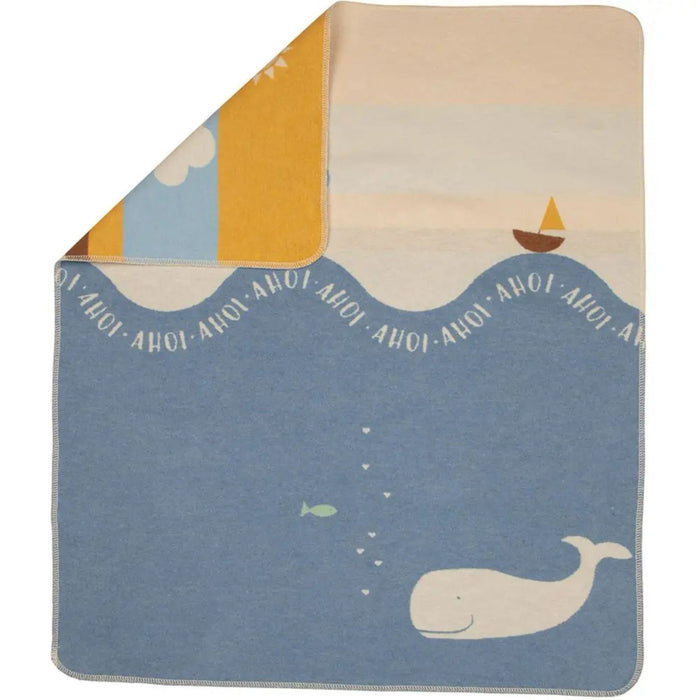 Juwel Flannel Blanket - Whale